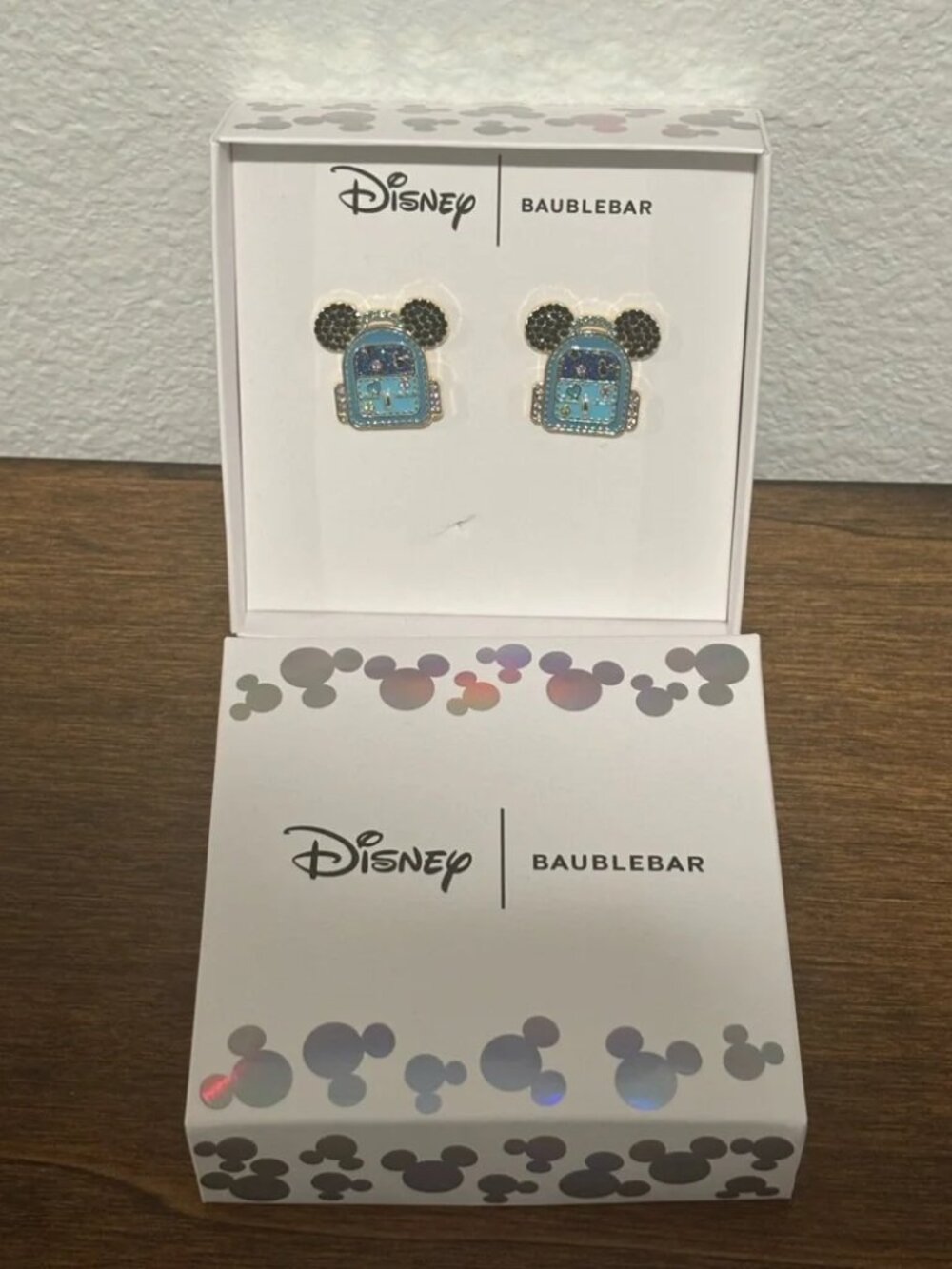 BaubleBar Disney Mickey Earrings NIB